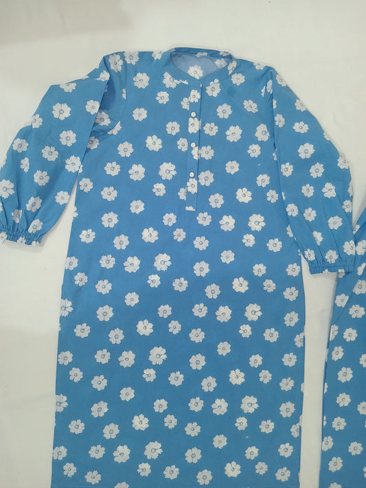 2 Piece Printed Lawn Dress